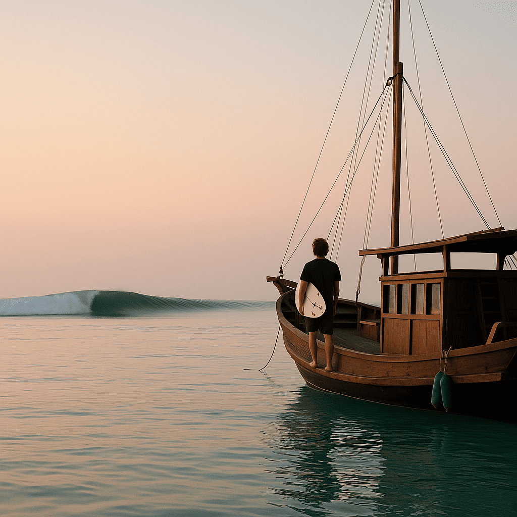 The boat trip that changed my perspective on surfing