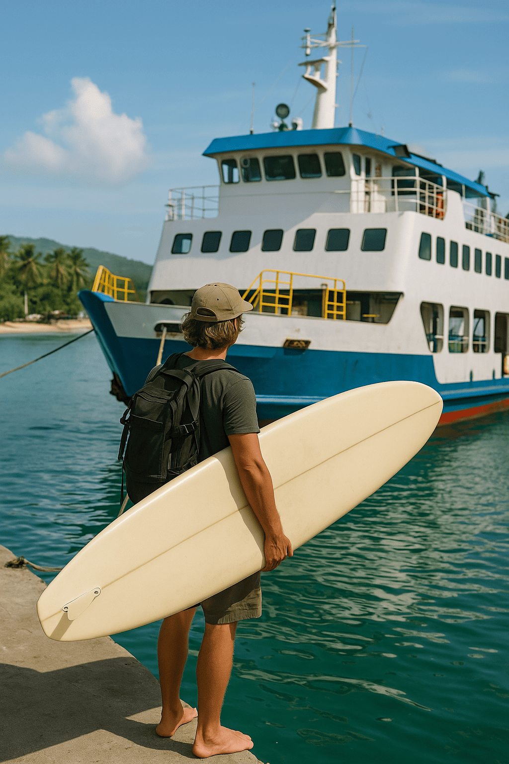How to travel between islands with large boards without overspending